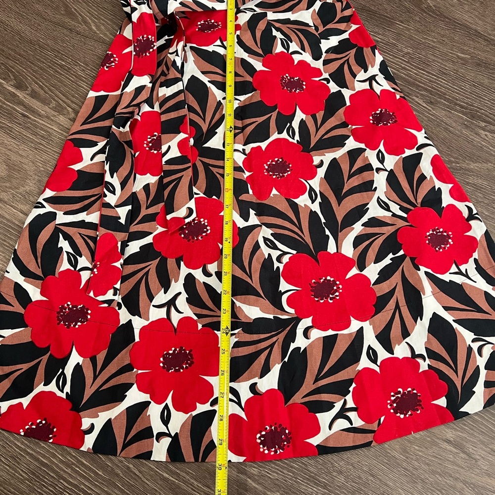 NWT kate spade new york Poppy Field Wrap Skirt - Picture 8 of 9